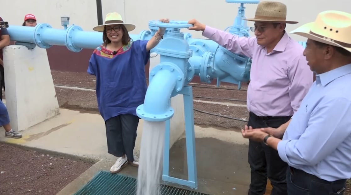La alcaldesa Azucena Cisneros destaca el impacto del Plan Integral Oriente, impulsado por el gobierno federal, afirmando que es lo mejor que le ha sucedido a más de 10 millones de habitantes de la región en décadas. Foto Especial