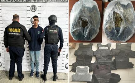 Seguridad: Aseguran a hombre con arsenal y droga en Capultitlán