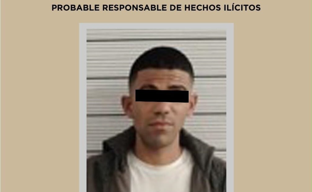 Jhonarth "N", de 32 años y nacionalidad venezolana, fue puesto a disposición del Ministerio Público para definir su situación jurídica. Foto Especial