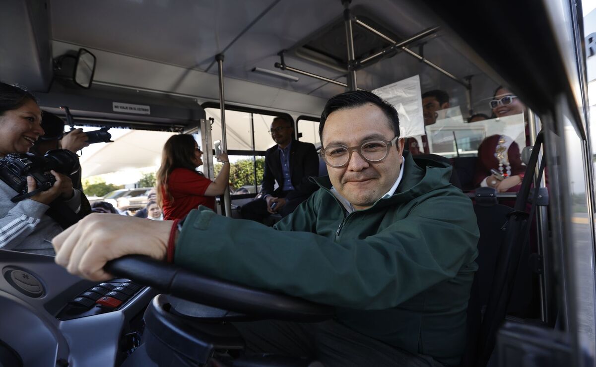 Secretario de Movilidad del Estado de México, Daniel Sibaja González / Foto Jorge Alvarado