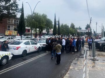 Justicia por mano propia: Taxistas en Metepec desenmascaran a extorsionadores