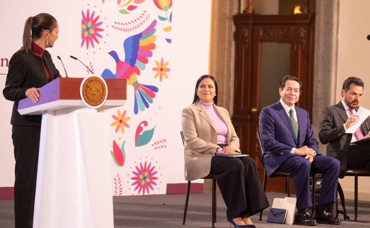 Del 4 al 28 de noviembre, derechohabientes y beneficiarios recibirán depósito bancario precisa la secretaria de Bienestar Foto: Especial