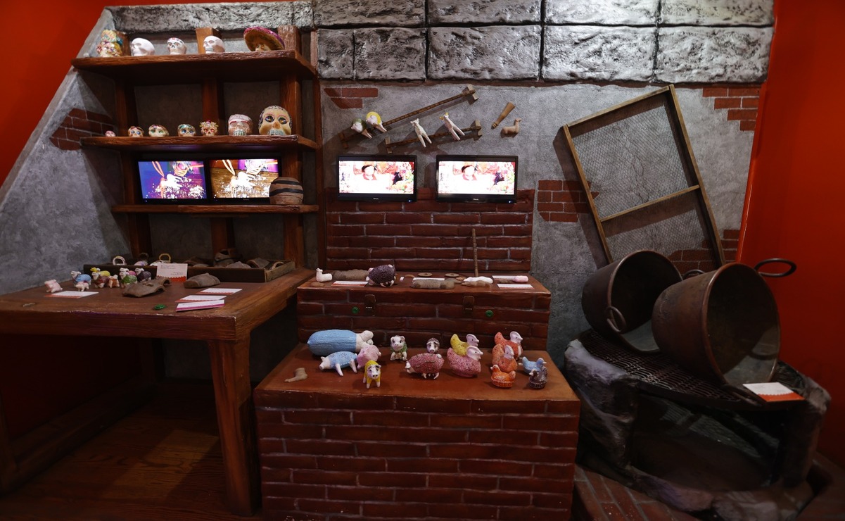 Se explica el proceso de elaboración del dulce de alfeñique / Foto Jorge Alvarado