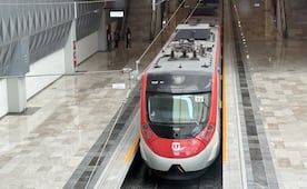 ¡Cuenta regresiva en el AIFA! Pulen mármol y alistan andenes para la llegada del Tren Suburbano