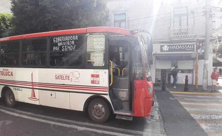 Transportistas del Valle de Toluca exigen audiencia con Delfina Gómez; denuncian olvido de Movilidad
