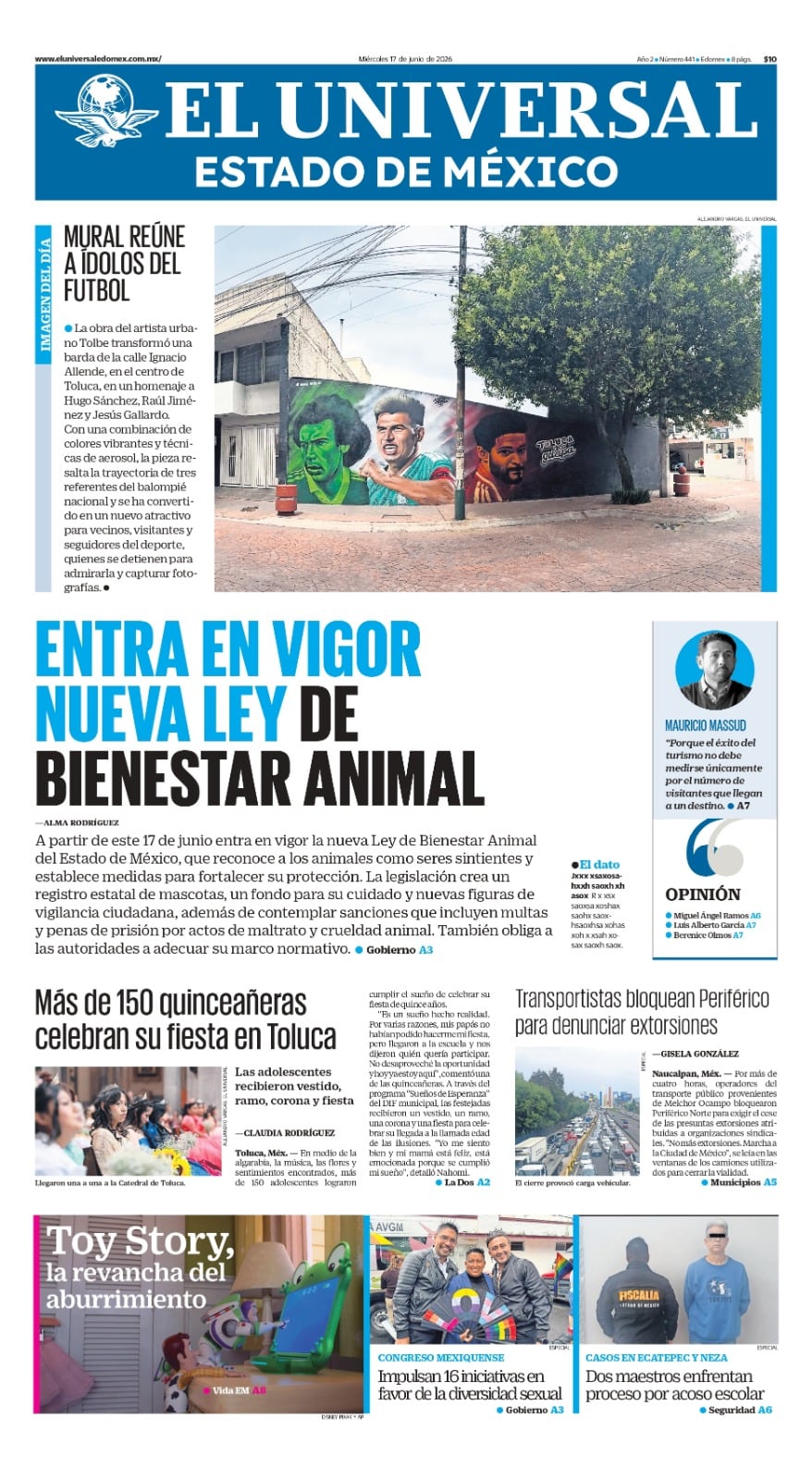 Portada 17 de junio de 2026