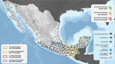 Clima Edomex: vientos moderados y disminución de temperatura