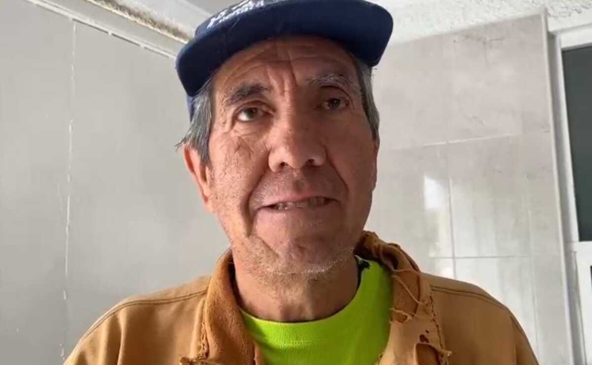 Rafael Alejandro Reyes, quien votó en la casilla 4631 B en el Barrio San Pedro, en el centro de Texcoco. Foto: Captura de pantalla