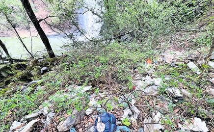 Paraíso perdido en Atlacomulco: La basura ahoga la belleza de El Salto