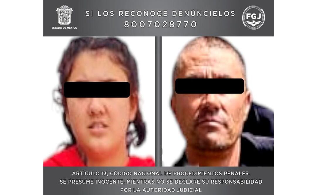 Juan José “N” y Alexandra Vanessa “N” son investigadas por el fallecimiento de una joven de 24 años, quien habría sido asesinada el pasado 18 de septiembre en Atizapán de Zaragoza. Foto: Especial