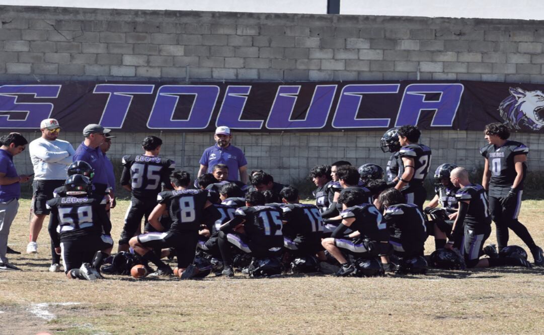 Lobos Toluca alberga a equipos de las categorías baby, infantiles, juveniles, colegial y equipos femeniles de flag football / Foto: Ricardo Álvarez