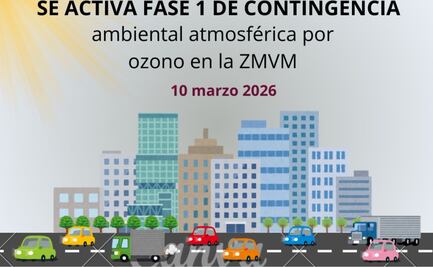 ¡Cuarta contingencia del año! Activan Fase I por altos niveles de ozono en el Valle de México