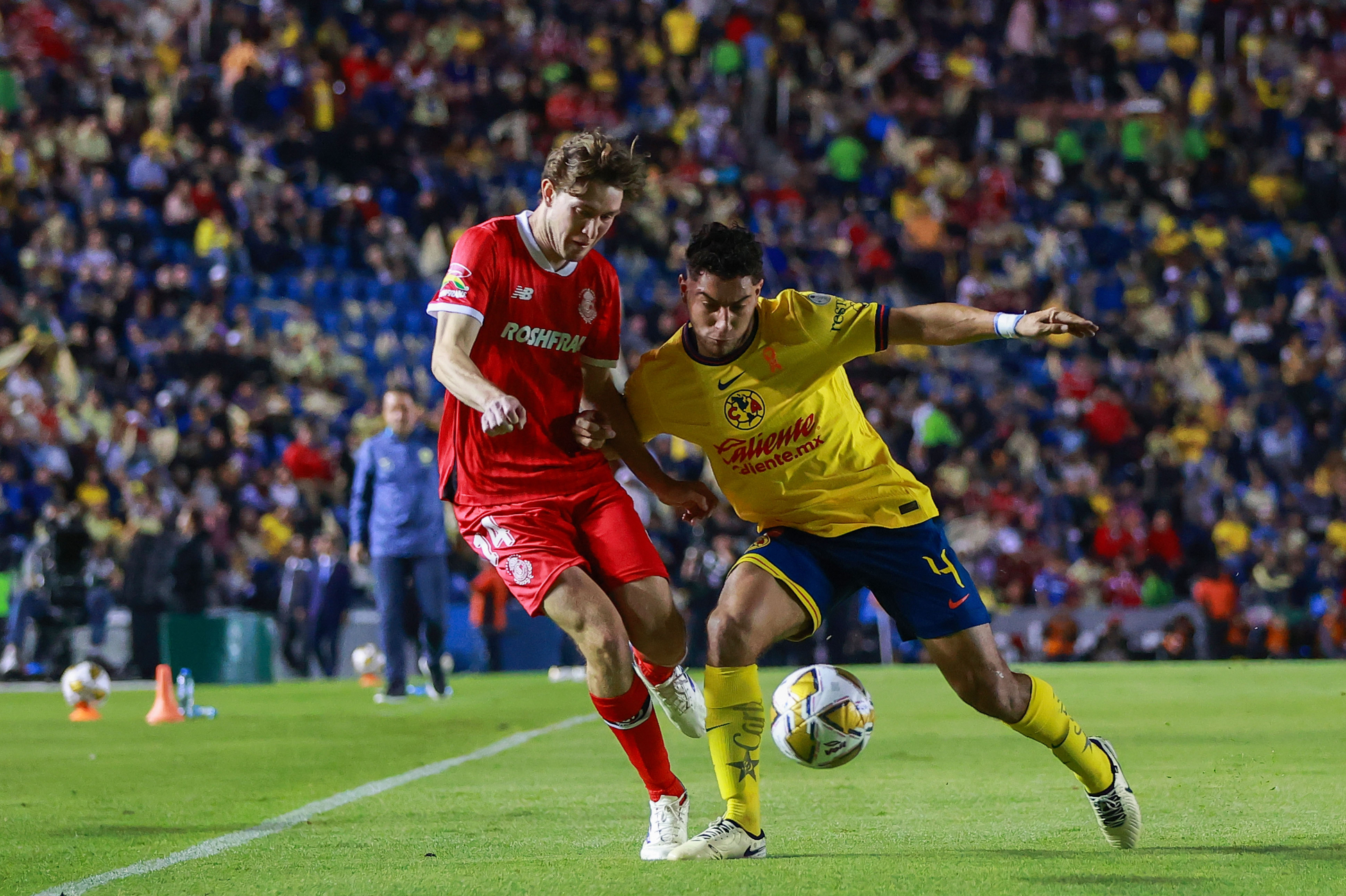 Toluca no pudo hacer frente al poderío del América. Foto Especial