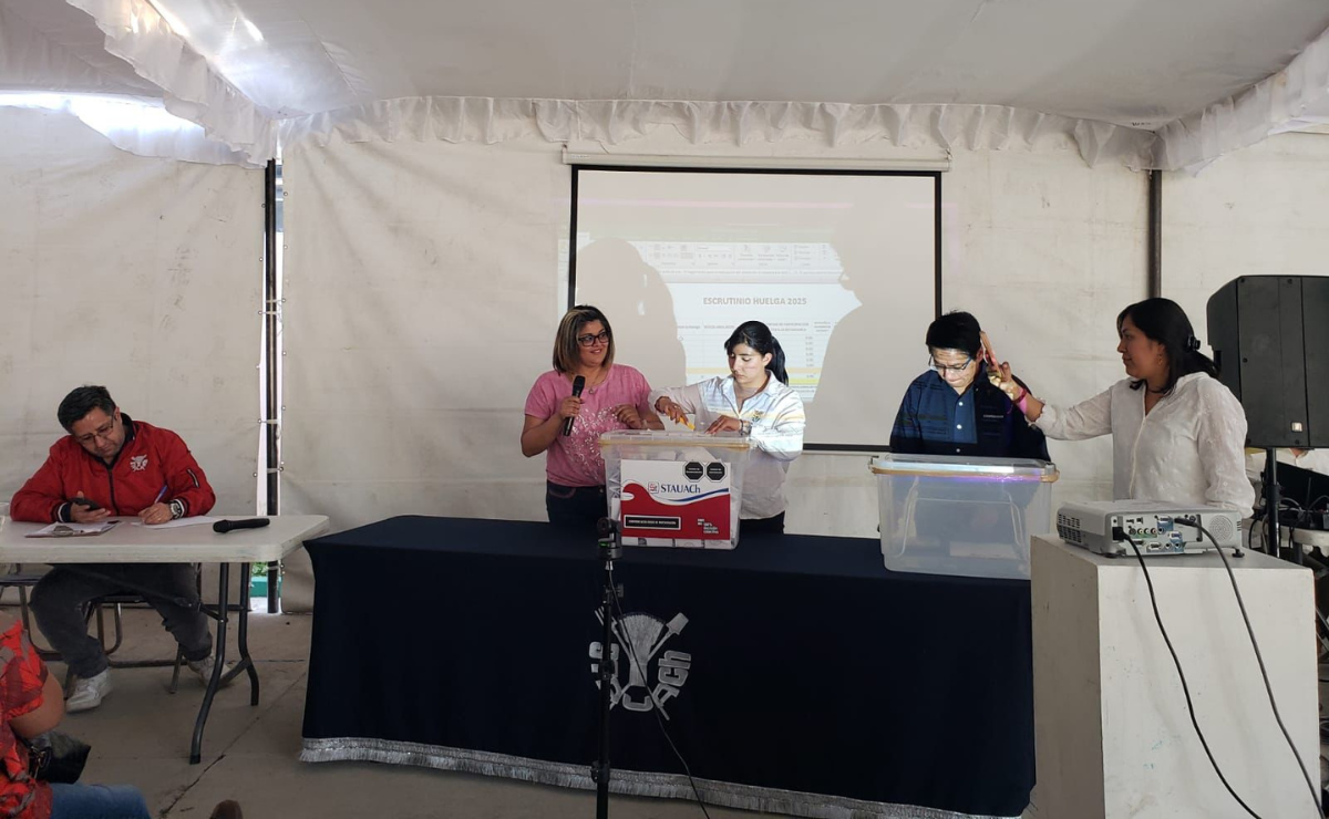 Tras un plebiscito, el STAUACh acordó levantar la huelga en la UACh de Texcoco, marcando el regreso a clases para el 7 de abril. Foto: Especial