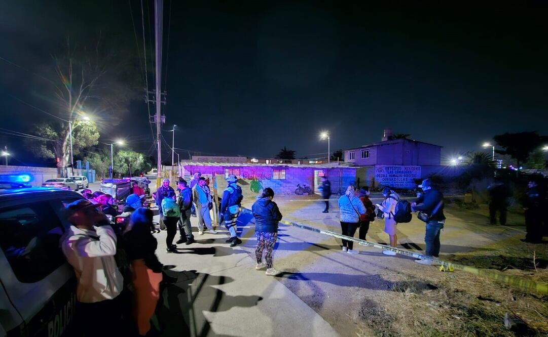 Una mujer y un cliente fueron asesinados por otro cliente en un ataque armado dentro de una pulquería clandestina en Texcoco. Foto: Especial