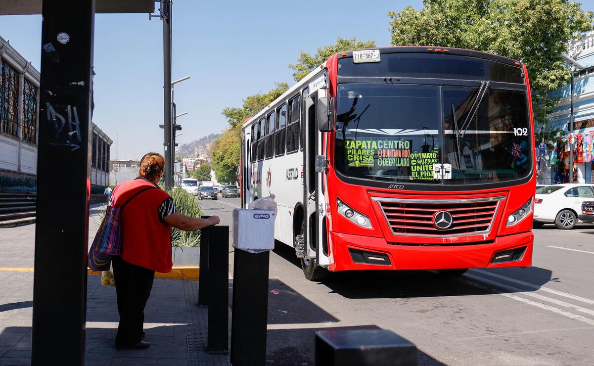 El paro de transportistas contemplaba afectar rutas de alta demanda en municipios como Toluca, Ecatepec, Metepec, Zinacantepec, Almoloya de Juárez y Temoaya. Foto: Arturo Hernández / El Universal Edomex