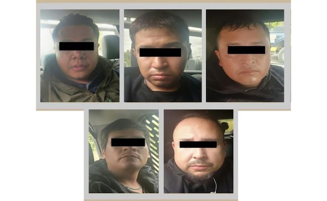 Detienen a cinco por robo a transporte de carga en Cuautitlán Izcalli