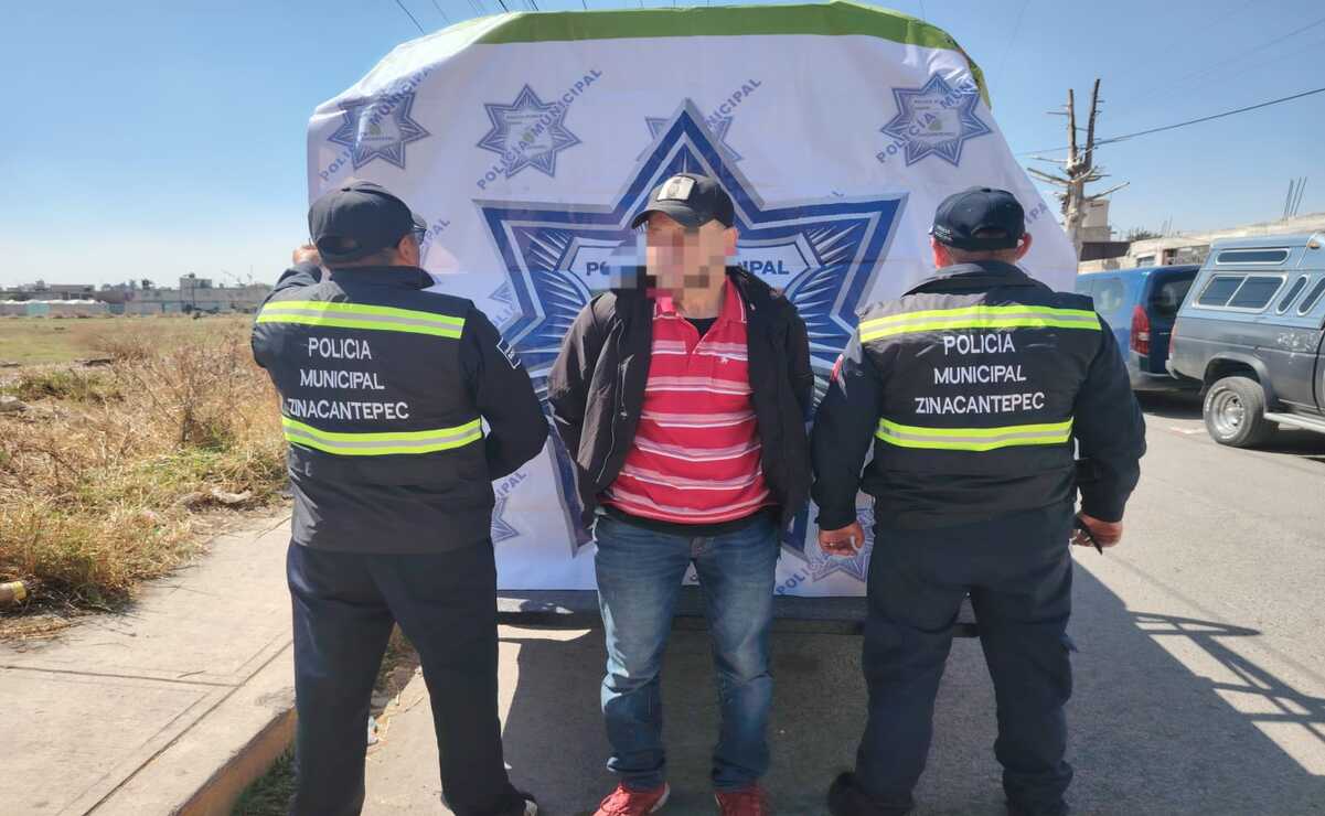 Otro de los operativos se llevó a cabo en Zinacantepec en un domicilio ubicado sobre el camino viejo a San Francisco Tlalcilalcalpan. Foto: Especial