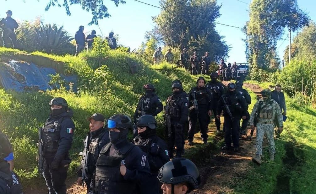 En el despliegue participaron 212 elementos y 40 unidades de corporaciones federales y estatales. Foto especial