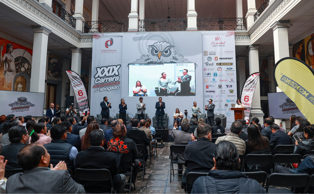XXIX Carrera Abogado Toluca, 6 de julio. ¡Atletismo, bici y motos! Dona Pediasure. Foto: Alejandro Vargas