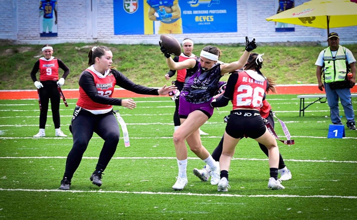 Inicia el Primer Nacional de Flag Football Femenil Profesional Foto: Especial