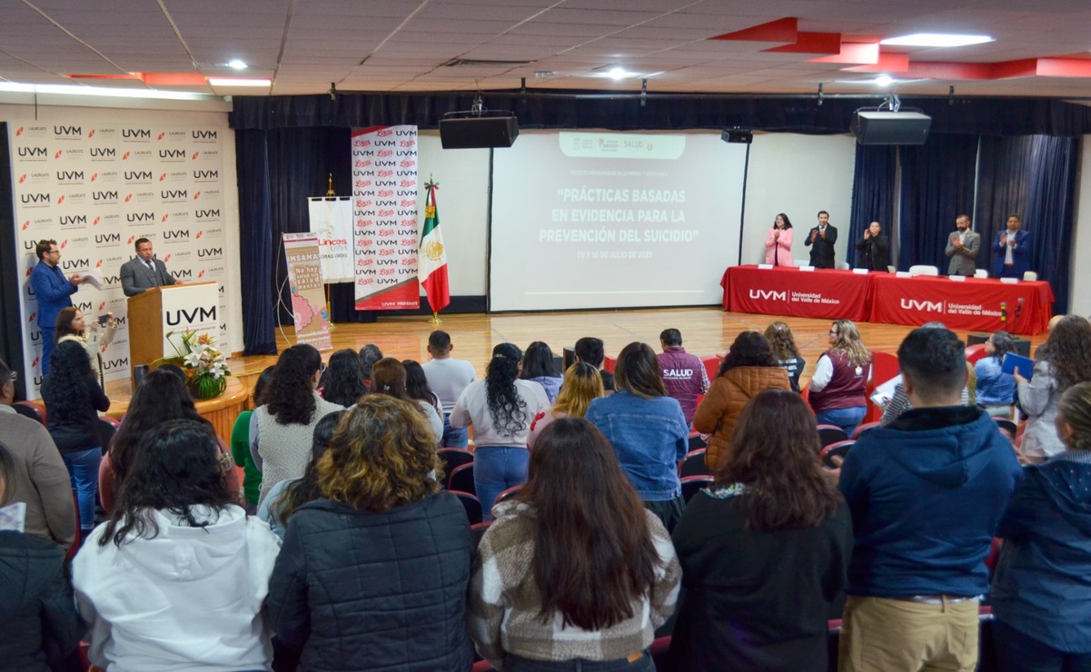 Especialistas de la Universidad Nacional Autónoma de México abordaron temas como evaluación funcional de la conducta suicida, identificación de factores de riesgo, señales de advertencia / Foto: Especial