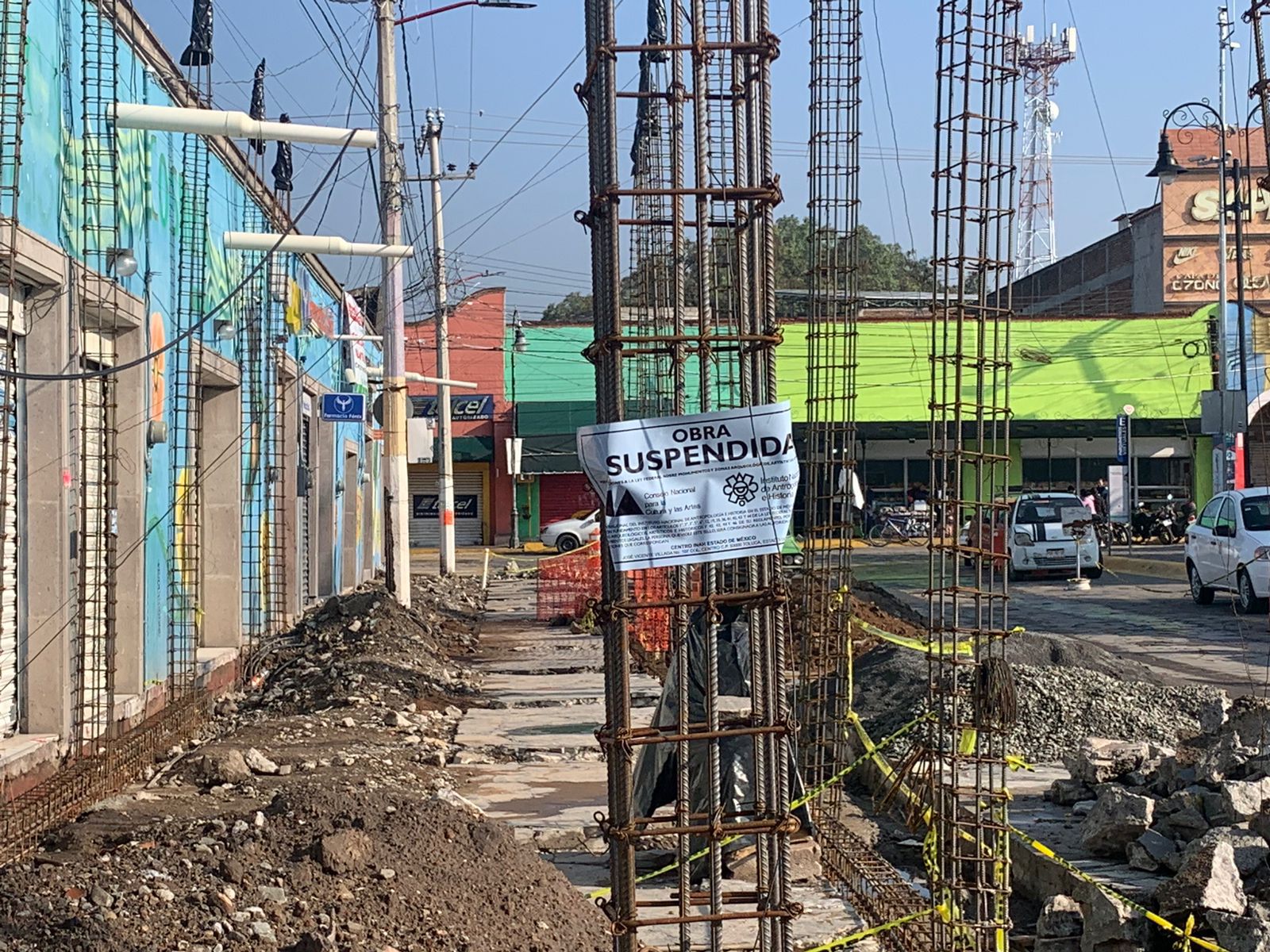 INAH detiene proyecto de embellecimiento en Teotihuacán por infracción de leyes de protección