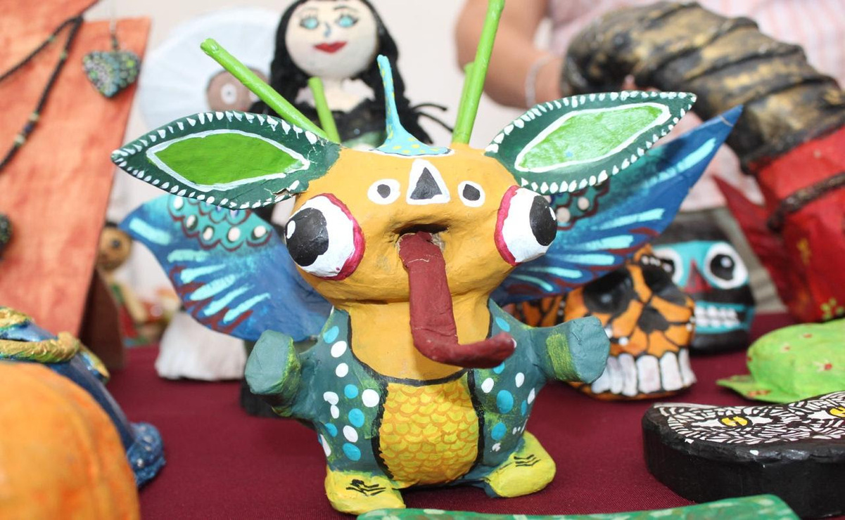 A través de la cartonería, los artistas locales crean un sinfín de piezas vibrantes. Foto: Especial