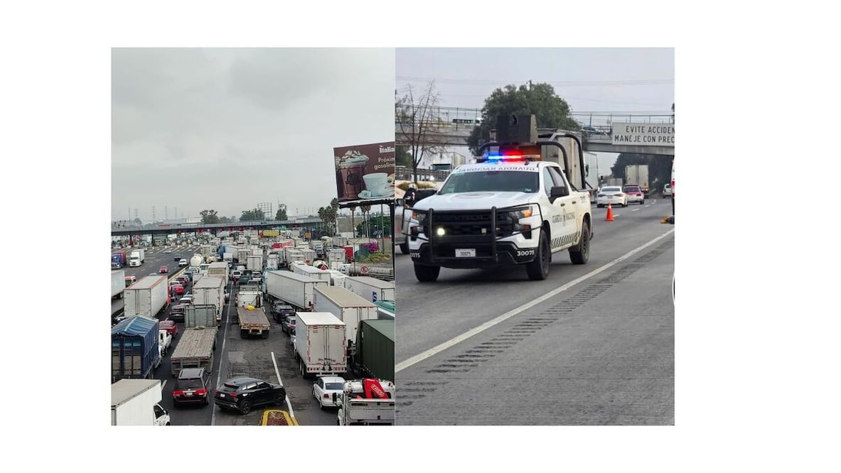 Automovilistas reportan tráfico intenso rumbo a Querétaro, así como circulación lenta. Foto: especial