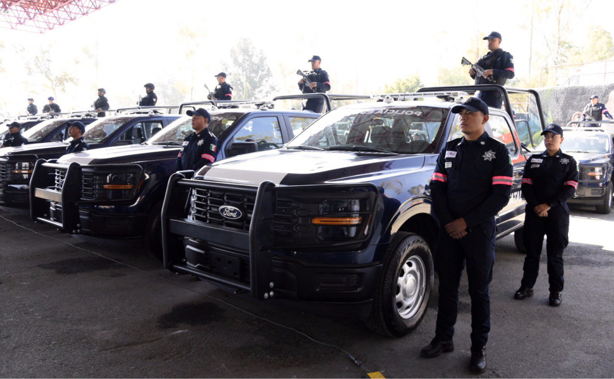 La comunidad de Ecatepec agradece la presencia de la Marina y la policía municipal, quienes trabajan juntos para garantizar su seguridad. Foto: Especial