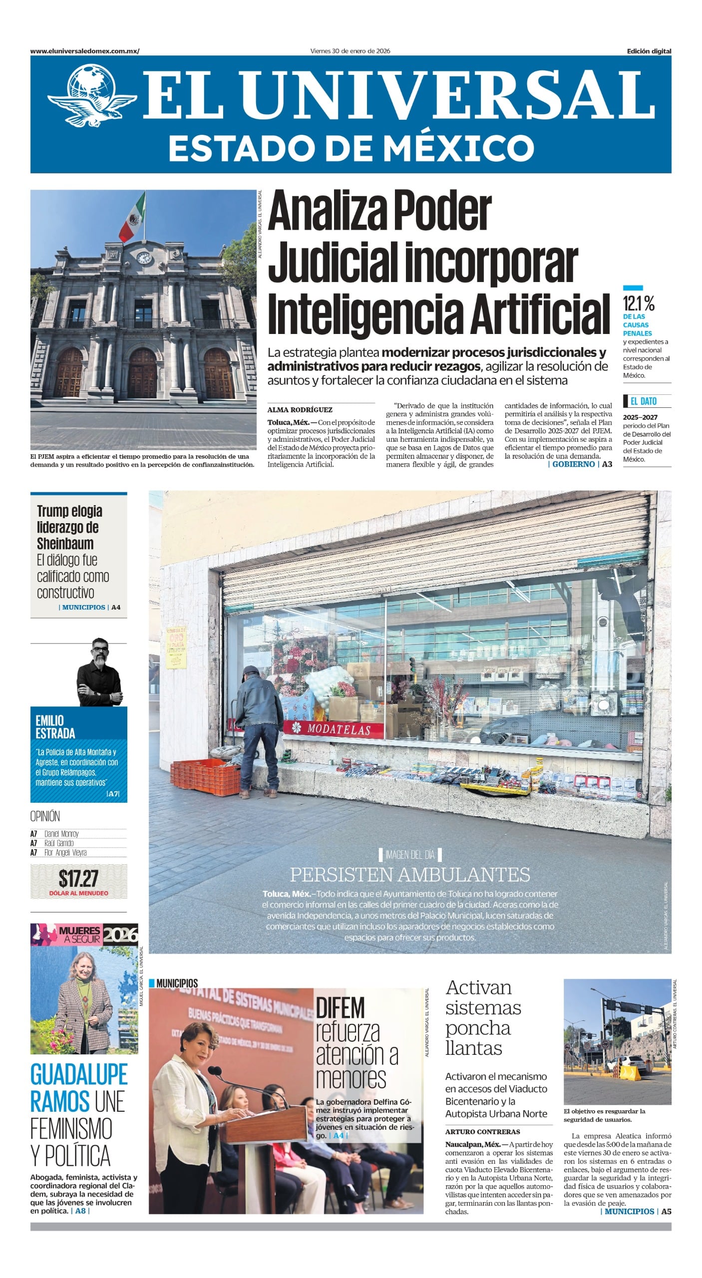 Portada 30 de enero de 2026