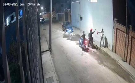 Video: Conductor de motocicleta es víctima de robo en Cuautitlán Izcalli