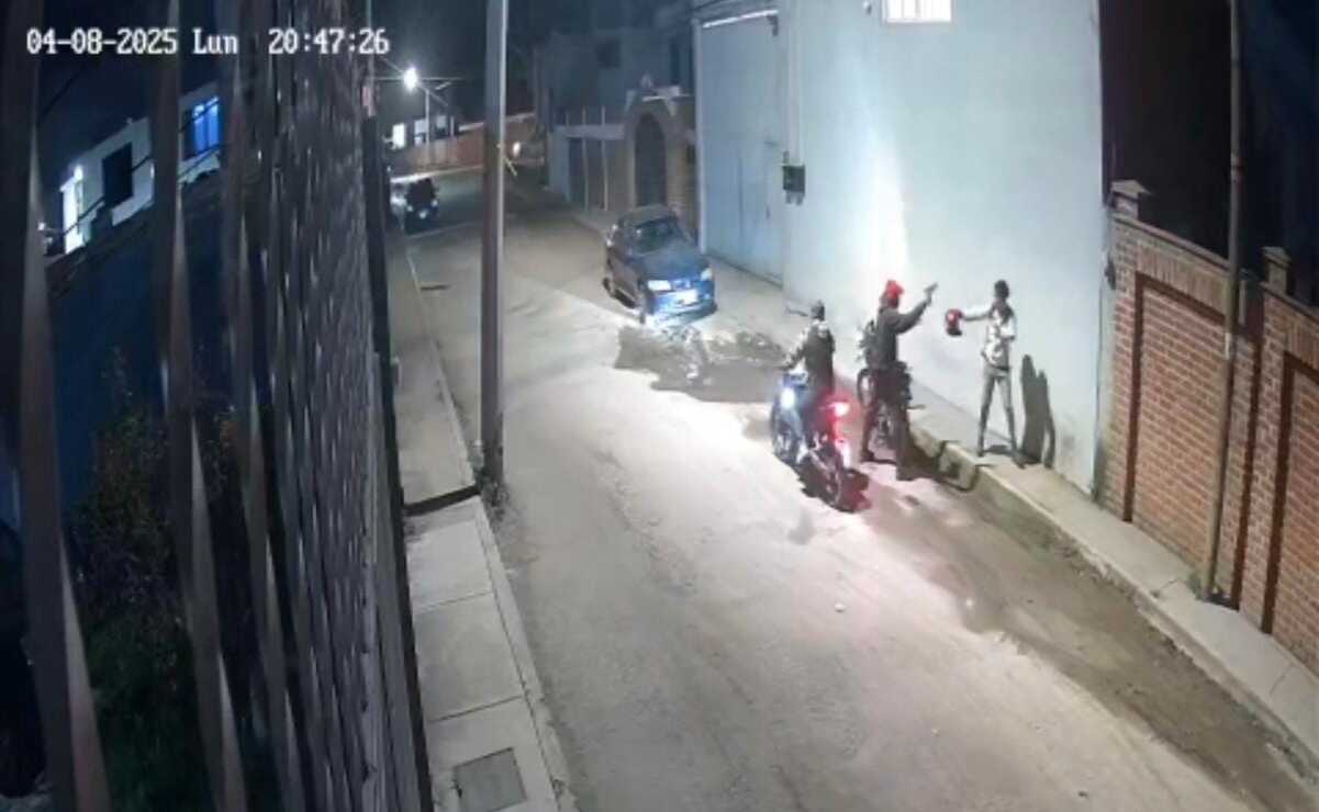 Video: Conductor de motocicleta es víctima de robo en Cuautitlán Izcalli