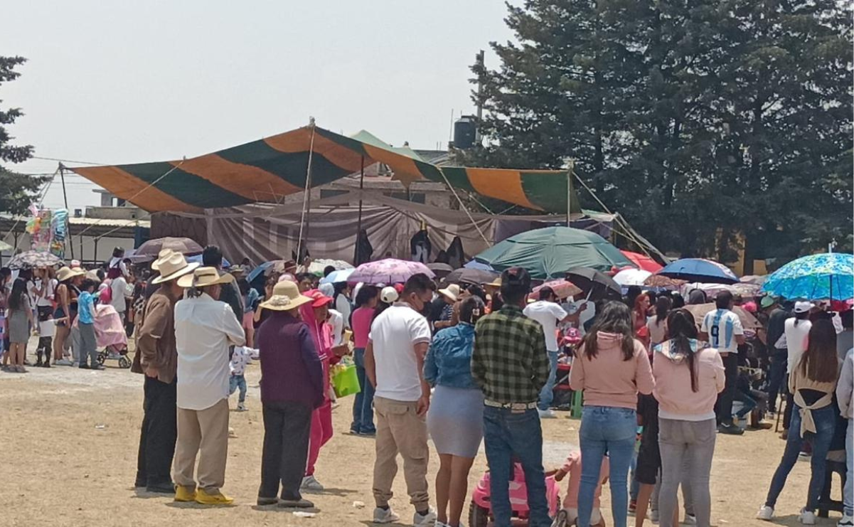 Miles de feligreses participaron en las conmemoraciones de Semana Santa en Toluca, que concluyeron con saldo blanco en seguridad. Foto: Especial