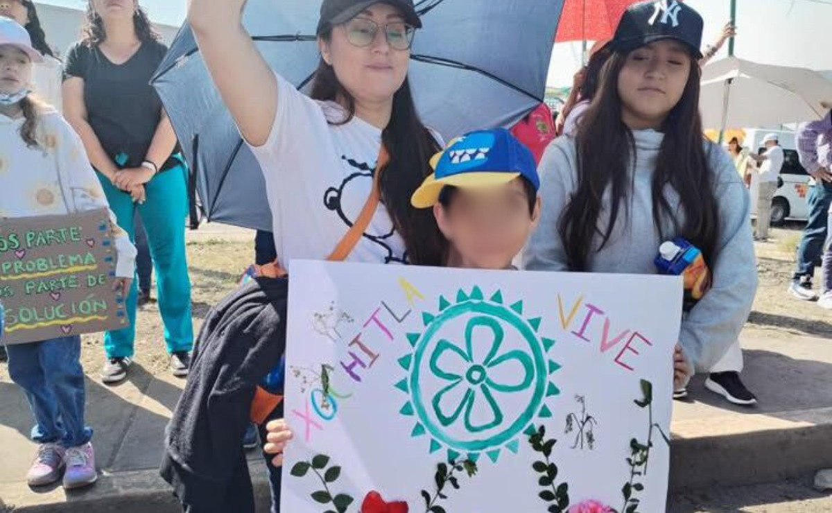 Niños y adultos en Tepotzotlán se unen para salvar Xochitla Foto: Especial