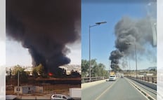 Fuerte incendio en depósito de basura moviliza a cuerpos de emergencia en Tultitlán