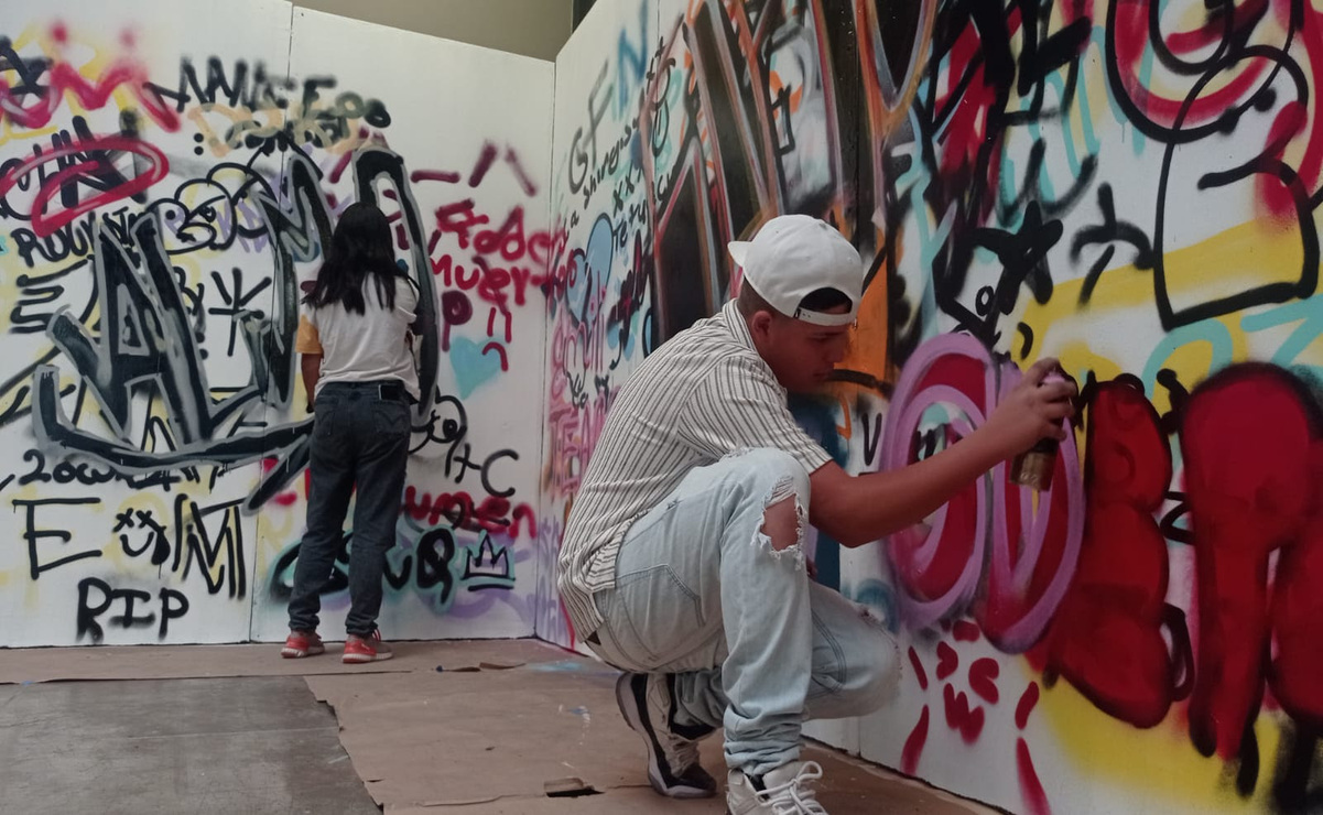 Grafiti, parkour y música: la combinación perfecta del Festival de Arte Urbano en Texcoco