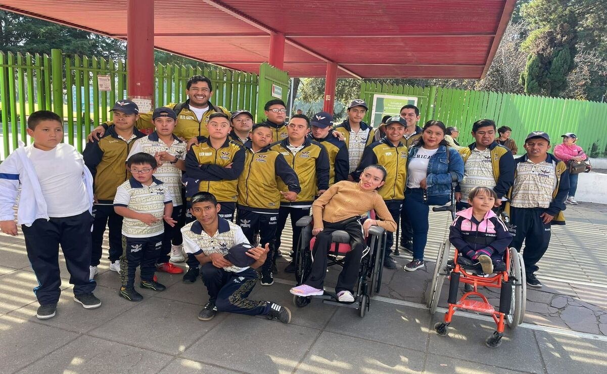 El equipo entrena tres veces por semana en el Parque Metropolitano de Toluca. Foto: Hanna Santillán