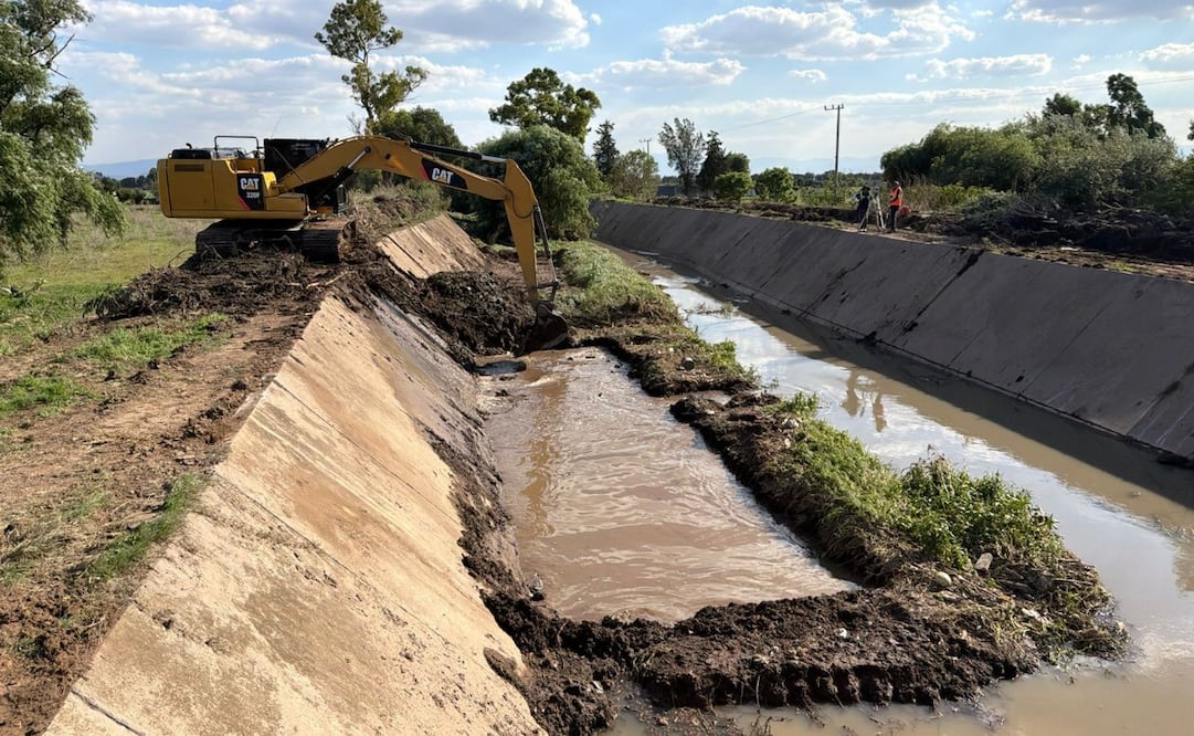 Los trabajos están encabezados por la Comisión Nacional del Agua. Foto. Especial