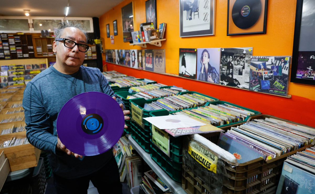 El tesoro musical de Metepec: Plastic Passion Records. Foto: Arturo Hernández