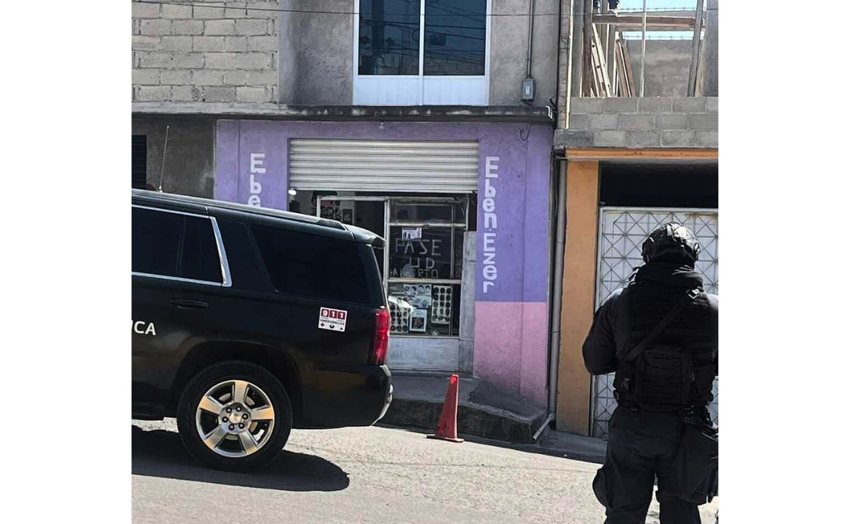 Balean a un hombre en la Delegación El Cerrillo Vistahermosa en Toluca Foto: Especial