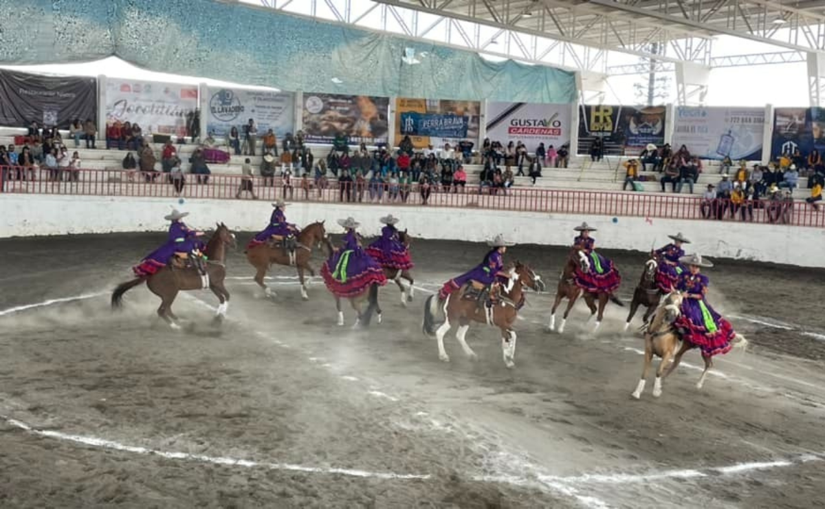 Ixtapaluca y Jilotepec son las sedes del emocionante Campeonato Estatal Mexiquense de Charrería 2025. Foto: Especial