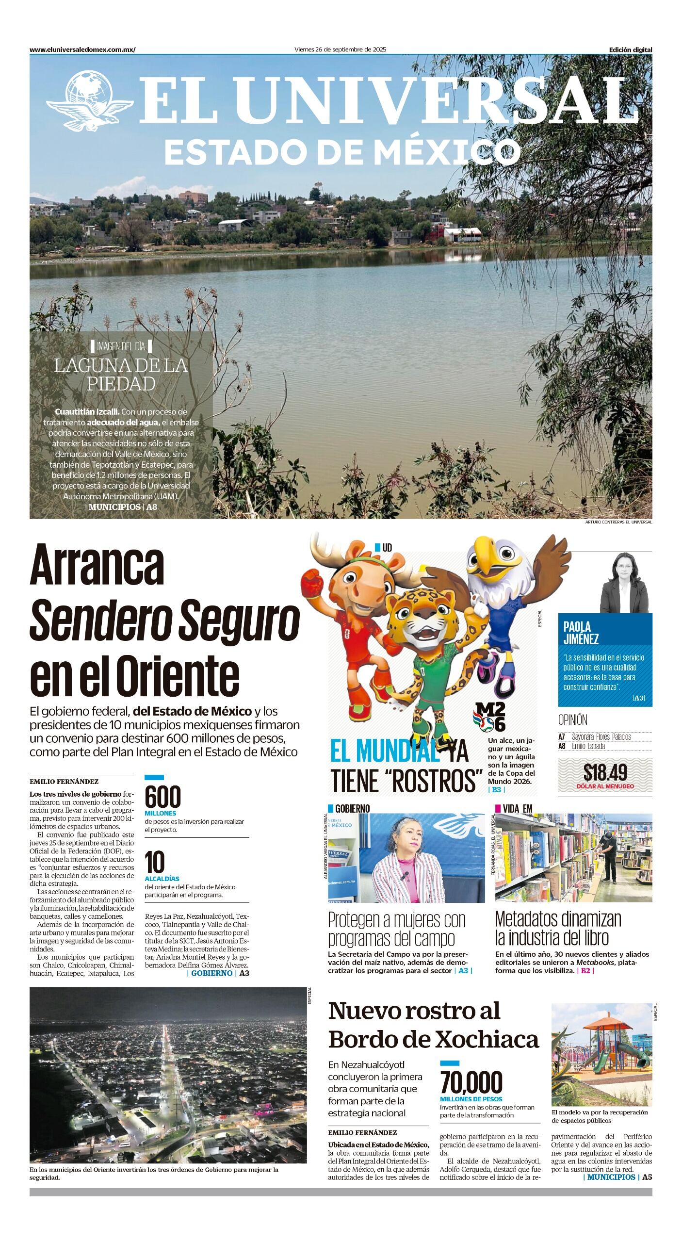 Portada 26 de septiembre