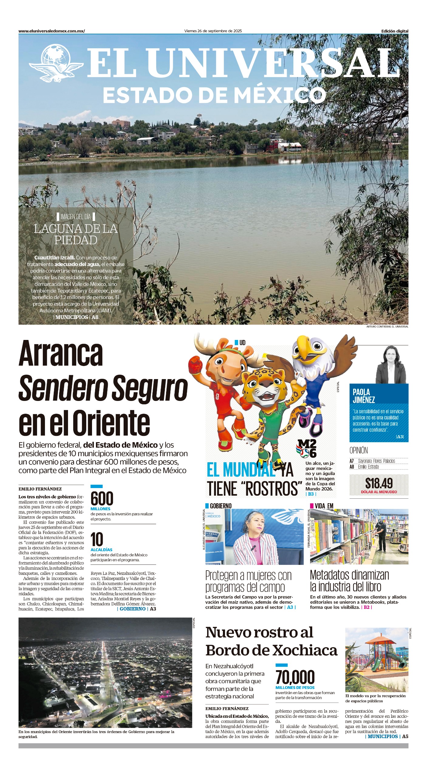 Portada 26 de septiembre