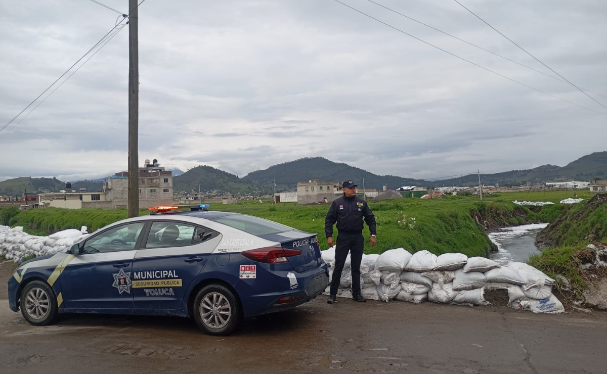 ¡Operativo lluvias en marcha! Toluca se blinda. Foto: Especial