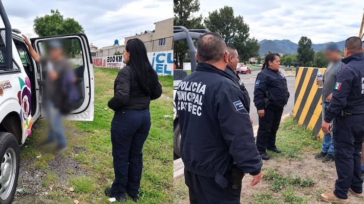 Evitan tragedia en Ecatepec: auxilian a joven en crisis sobre torre de alta tensión