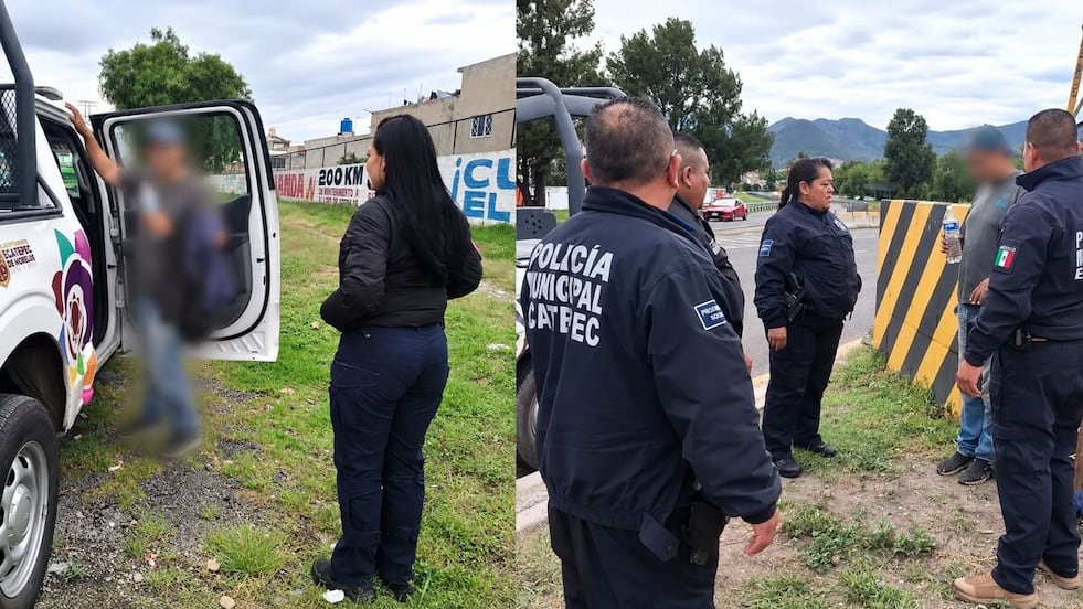 Evitan tragedia en Ecatepec: auxilian a joven en crisis sobre torre de alta tensión