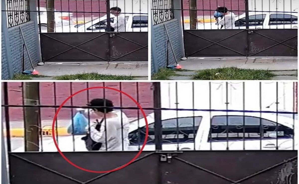 El papá del bebé fue captado por cámaras del C4 / Foto Especial