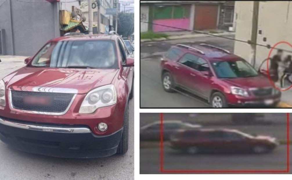 La videovigilancia permitió identificar el vehículo presuntamente relacionado con los hechos ocurridos en la colonia Izcalli Jardines. Foto especial
