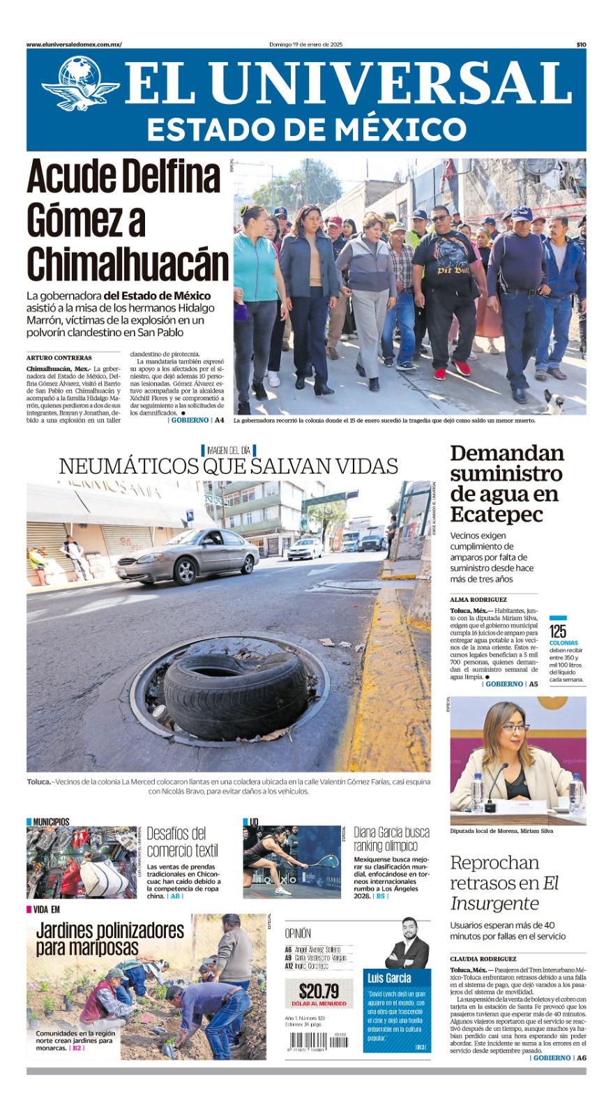 Portada 19 de enero 2025